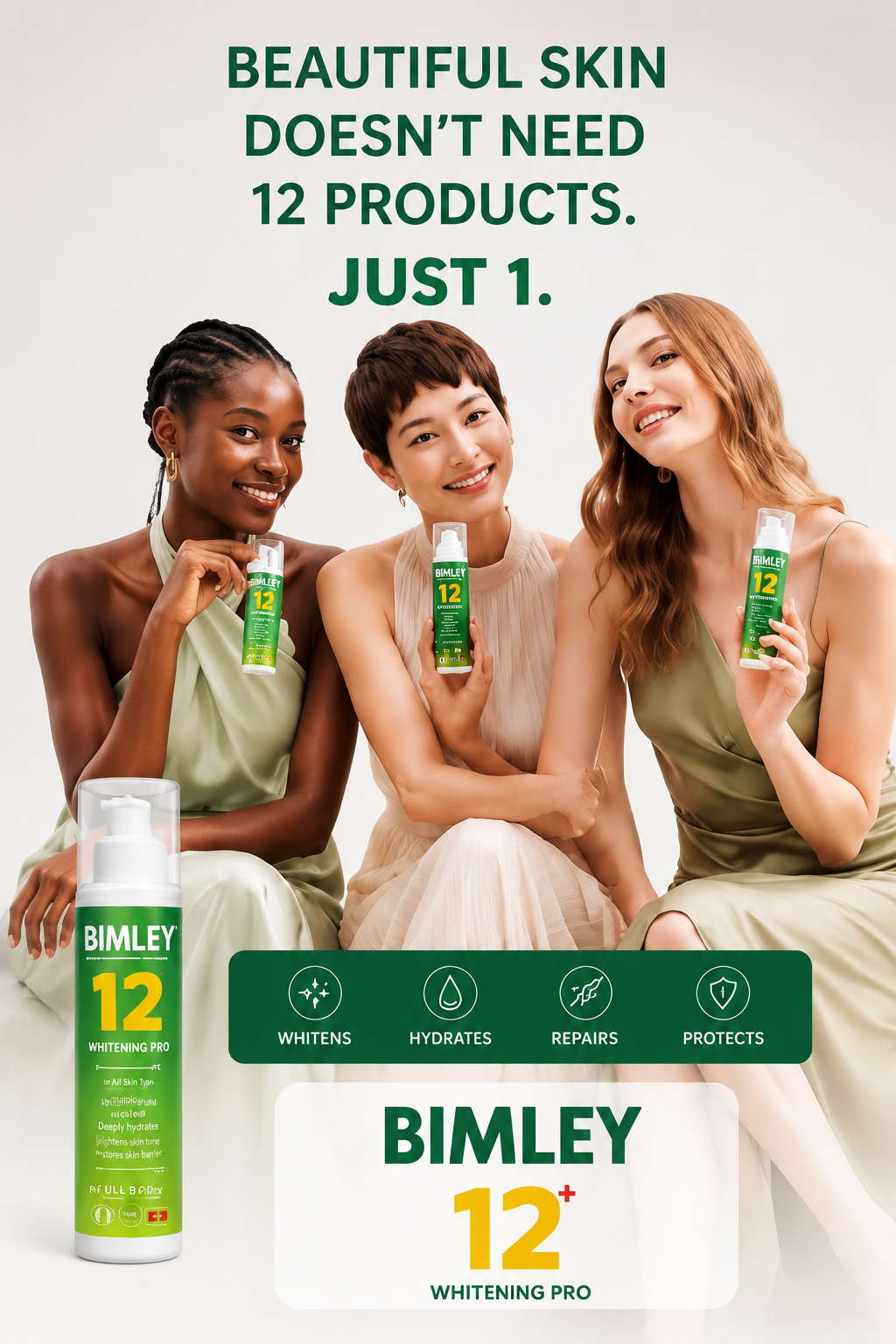 Beautiful skin doesn't need 12 products